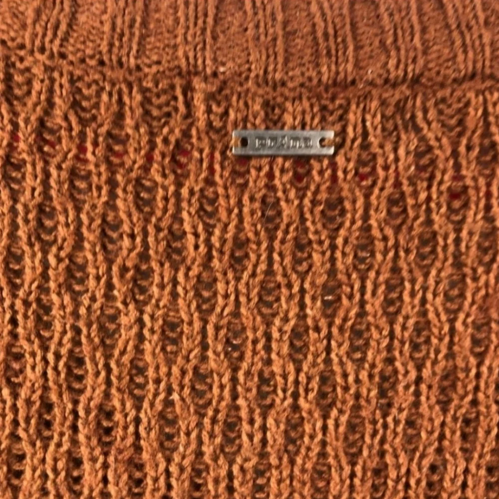 prAna Rust Brown V Neck Tunic Sweater, Medium EUC - Picture 5 of 10